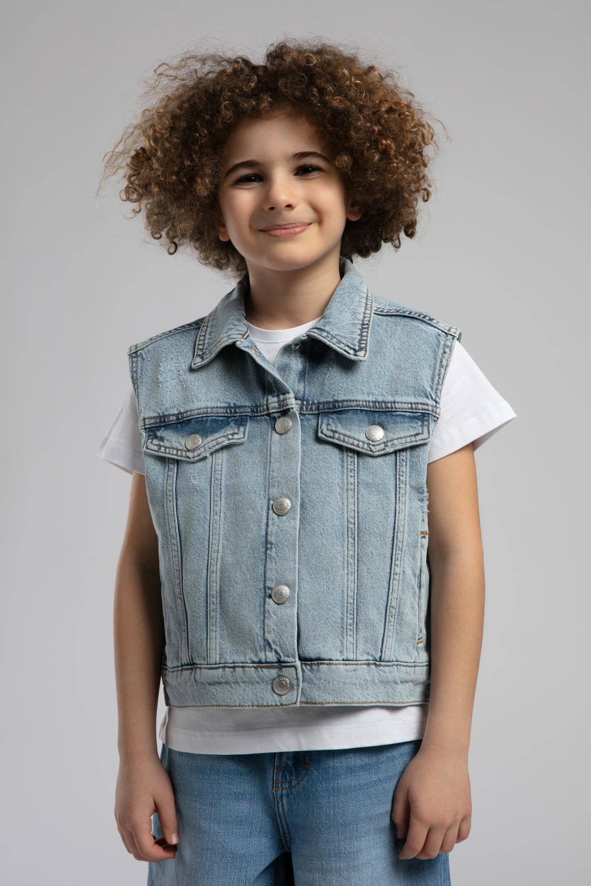 Zion Unisex Çocuk Yelek