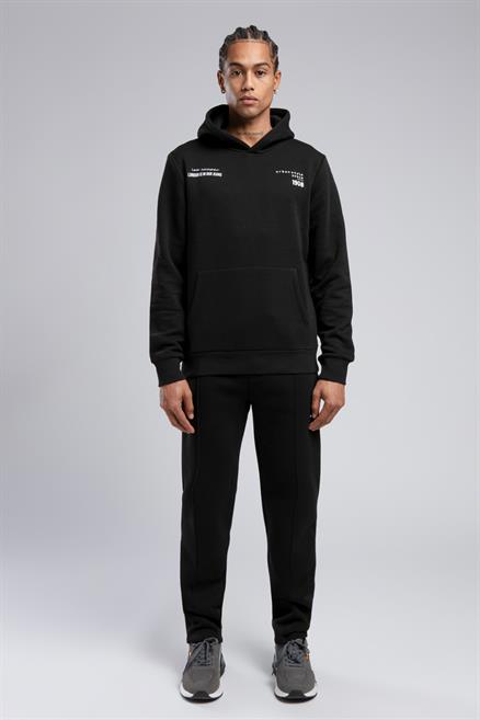 Art Erkek Kapüşonlu Sweatshirt Siyah