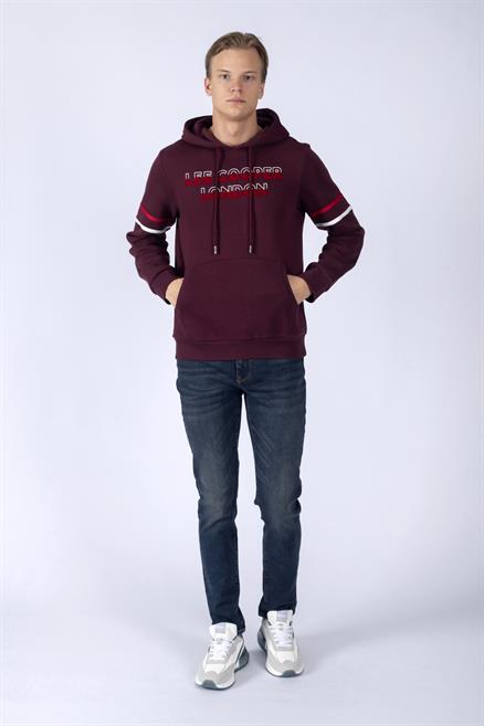 Athel Erkek Sweatshırt Mürdüm 