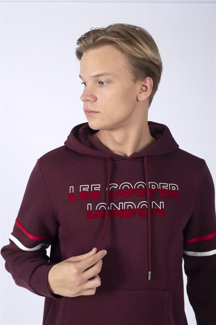 Athel Erkek Sweatshırt Mürdüm 