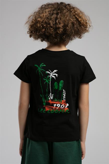 Barcelona Erkek Çocuk T-Shirt Siyah
