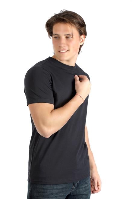 Baselo Erkek %100 Pamuk O Yaka T-Shirt Lacivert
