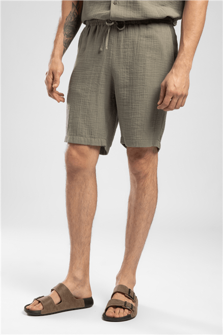Bosea Erkek Regular Fit Şort Yeşil