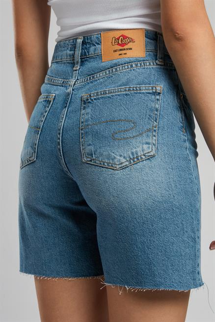 Bund 2 Kadın %100 Pamuk Jean Şort Denim