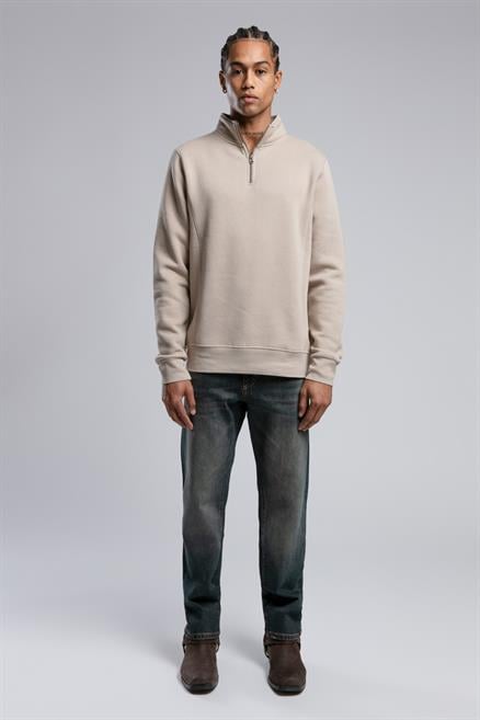 Ceaser Erkek Dik Yaka Sweatshirt Bej