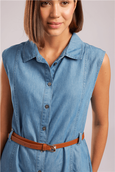 Coty Kadın Jean Elbise Denim