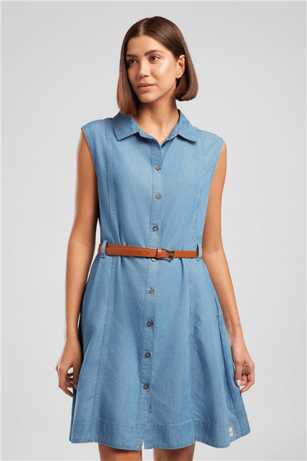 Coty Kadın Jean Elbise Denim