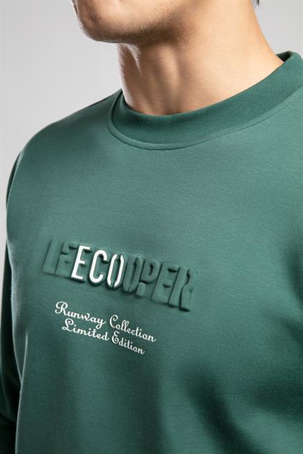 Desavvı Erkek O Yaka Sweatshirt Zümrüt