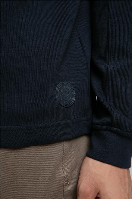 Desona Erkek Dik Yaka Sweatshirt Lacivert