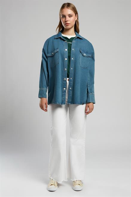 Donna Kadın Jean Ceket Denim