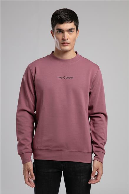 Dorres Erkek O Yaka Sweatshirt Gül Kurusu