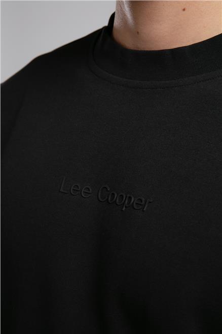 Dorres Erkek O Yaka Sweatshirt Siyah