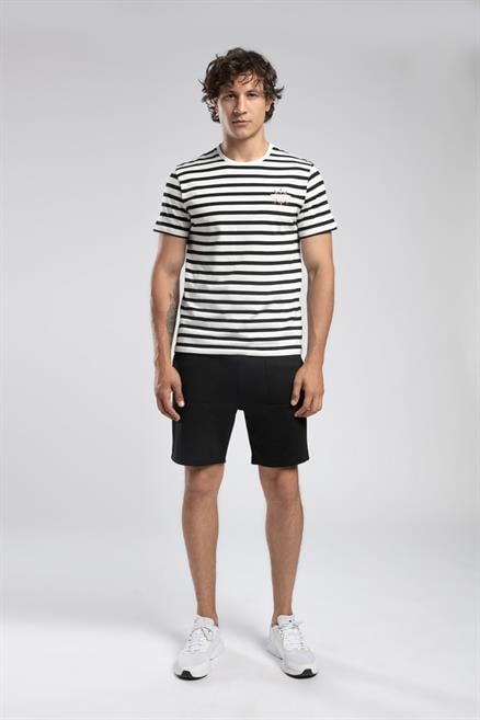 Eddy Erkek %100 Pamuk O Yaka T-Shirt Siyah
