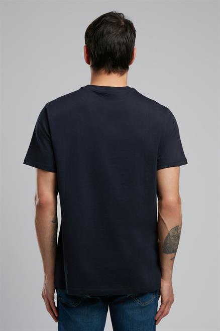 Ember Erkek %100 Pamuk O Yaka T-Shirt Lacivert