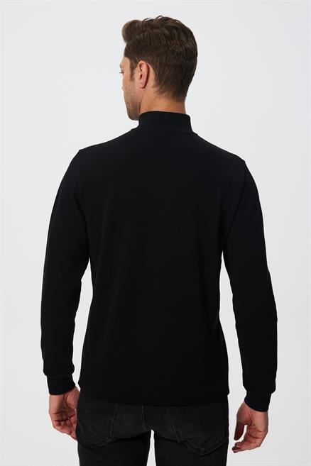 Farrıs Erkek Patlı Sweatshırt Siyah 