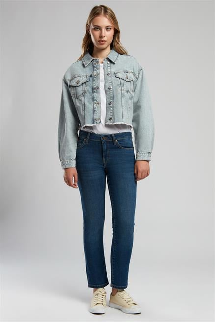 Freya Kadın %100 Pamuk Jean Ceket Denim