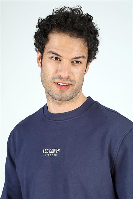 Frose Erkek O Yaka Sweatshirt Lacivert