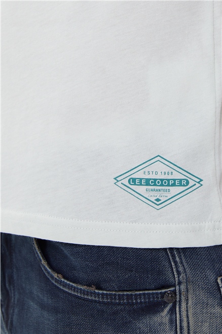 Gael Erkek %100 Pamuk Bisiklet Yaka T-Shirt Su Yeşili