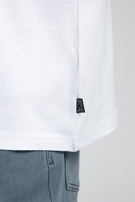 Gael Erkek O Yaka T-Shirt Beyaz