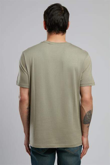 Gavino Erkek O Yaka T-Shirt Haki