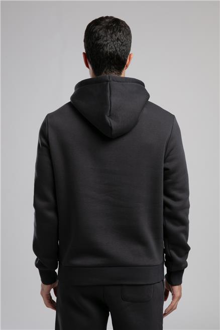 Greg Erkek Kapüşonlu Sweatshirt Gri