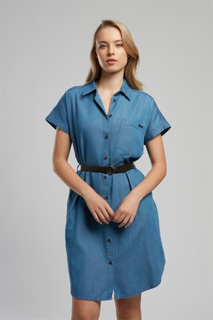 Harm Kadın Jean Elbise Denim