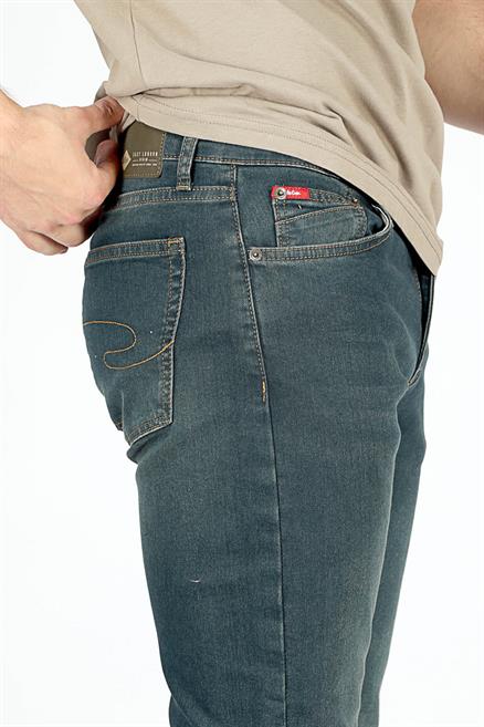 Harry Erkek Straıght Normal Kesim Normal Bel Düz Paça Jean Pantolon Mavi