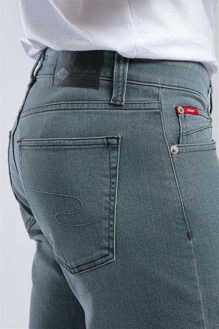 Harry Erkek Straıght Normal Kesim Normal Bel Düz Paça Jean Pantolon Gri