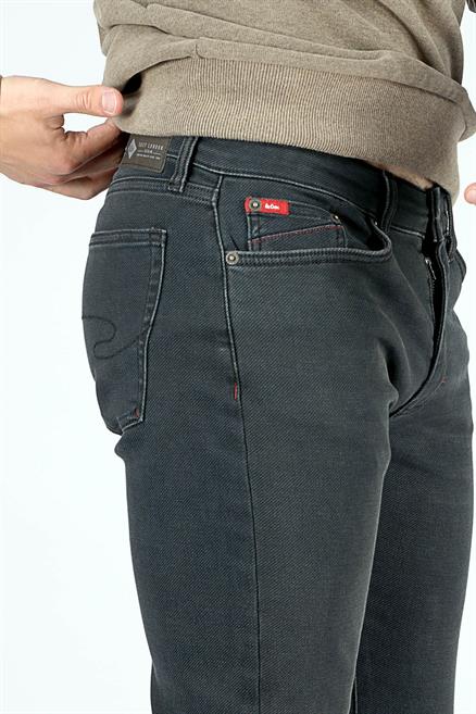 Harry Erkek Straıght Normal Kesim Normal Bel Düz Paça Jean Pantolon Mavi