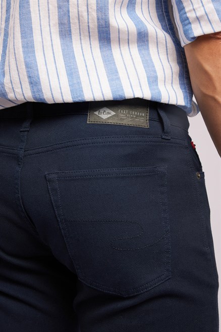 Harry Erkek Straıght Normal Kesim Normal Bel Düz Paça Jean Pantolon Lacivert
