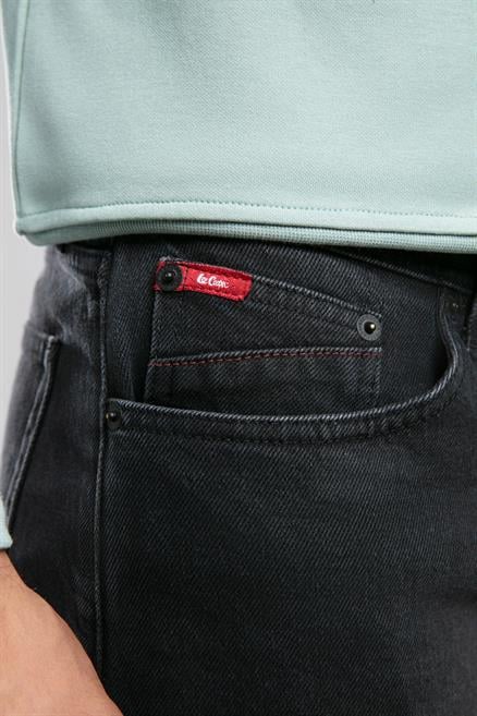 Harry Erkek Straıght Normal Kesim Normal Bel Düz Paça Jean Pantolon Siyah