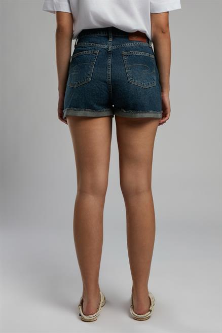 Holly 1 Kadın %100 Pamuk Jean Şort Denim