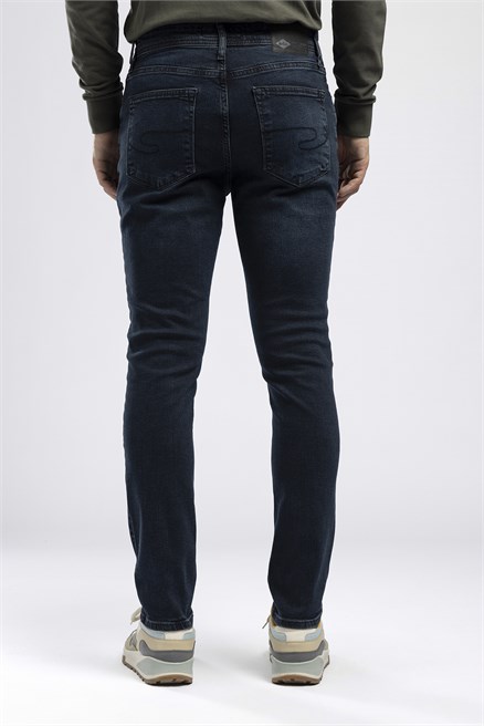 Jack Erkek Slim Yüksek Bel Dar Paça Jean Lacivert