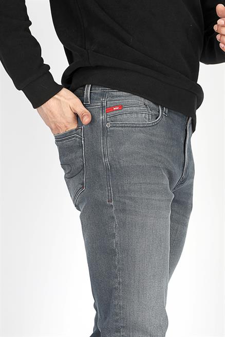 Jack Erkek Slım Dar Kesim Yüksek Bel Dar Paça Jean Pantolon Mavi