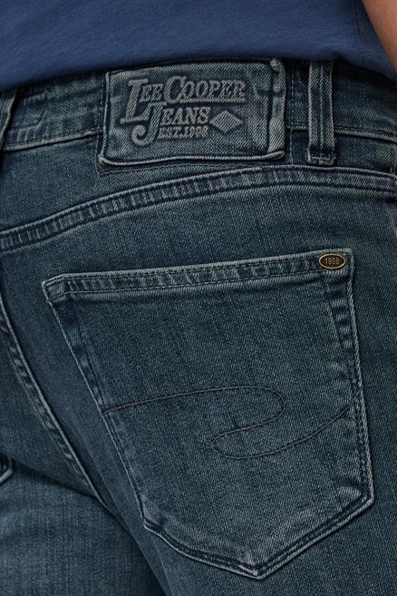 Jack Erkek Slım Dar Kesim Yüksek Bel Dar Paça Jean Pantolon Yeşil