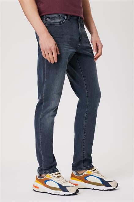 Jack Erkek Slım Dar Kesim Yüksek Bel Dar Paça Jean Pantolon Gri