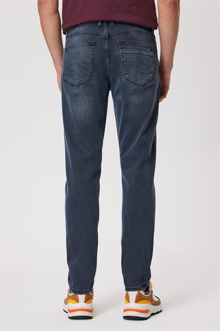 Jack Erkek Slım Dar Kesim Yüksek Bel Dar Paça Jean Pantolon Gri