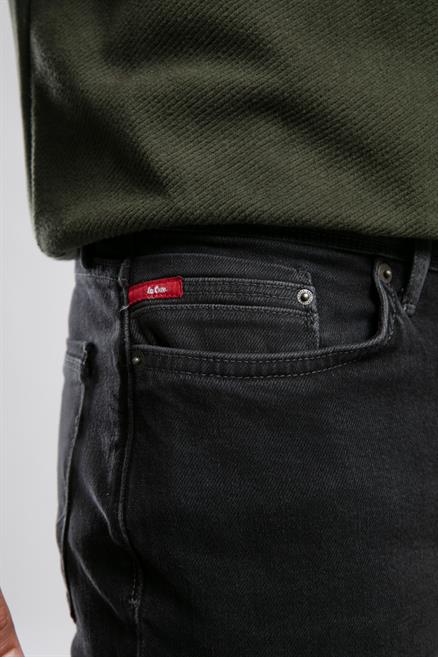 Jack Erkek Slım Dar Kesim Yüksek Bel Dar Paça Jean Pantolon Gri