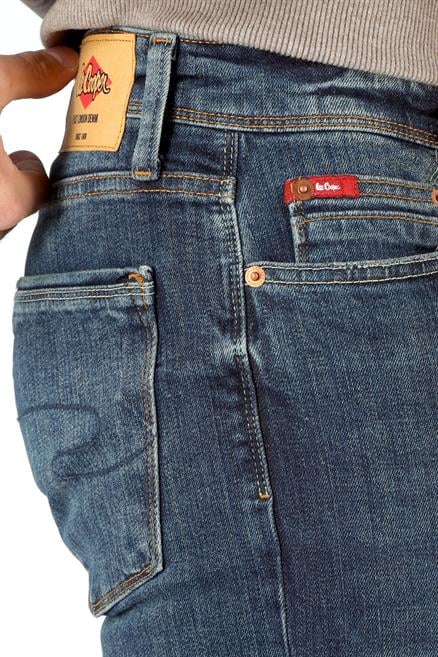 Jagger Erkek Slım Straıght Dar Kesim Normal Bel Düz Paça Jean Pantolon Mavi