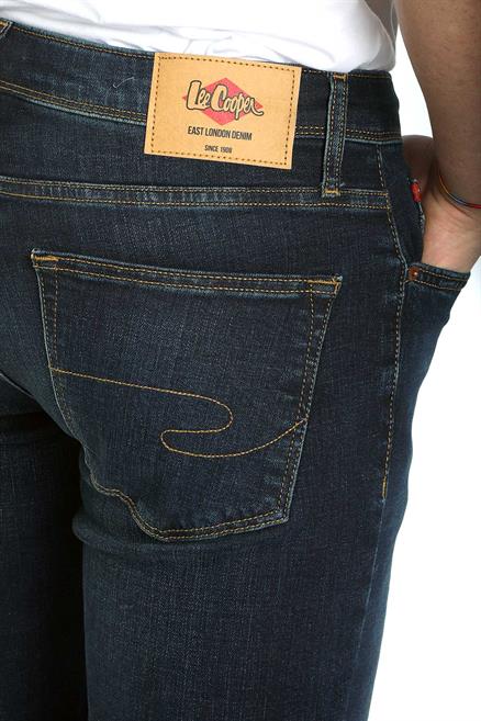 Jagger Erkek Slım Straıght Dar Kesim Normal Bel Düz Paça Jean Pantolon Mavi
