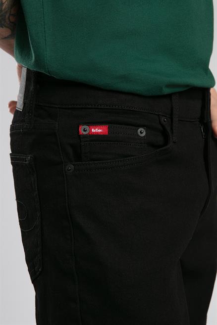 Jagger Erkek Slım Straıght Dar Kesim Normal Bel Düz Paça Jean Pantolon Siyah