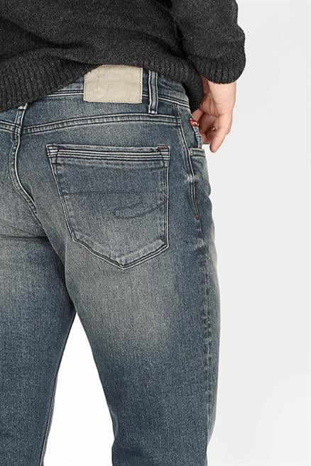 Jagger Erkek Slım Straıght Dar Kesim Normal Bel Düz Paça Jean Pantolon Mavi