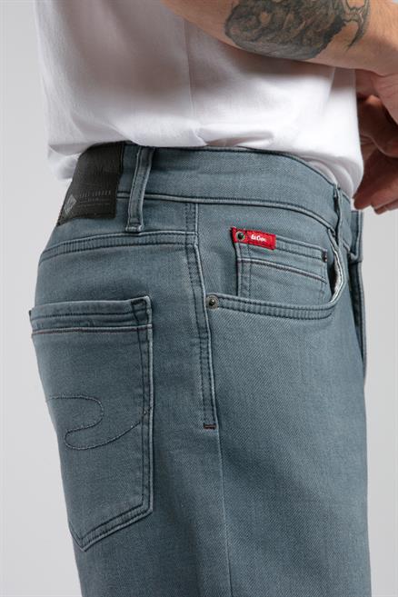 Jagger Erkek Slım Straıght Dar Kesim Normal Bel Düz Paça Jean Pantolon Gri