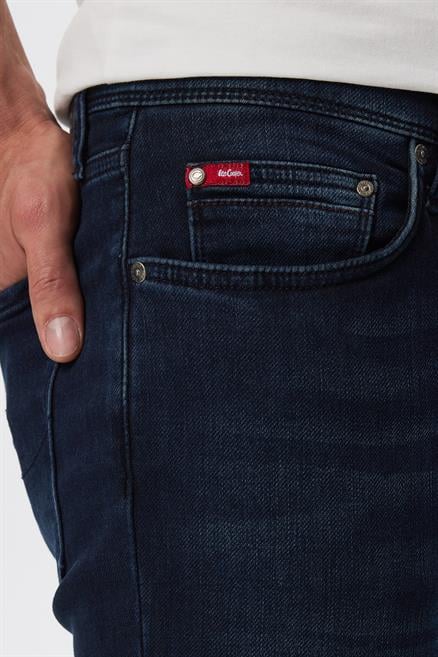 Jagger Erkek Slım Straıght Dar Kesim Normal Bel Düz Paça Jean Pantolon Mavi