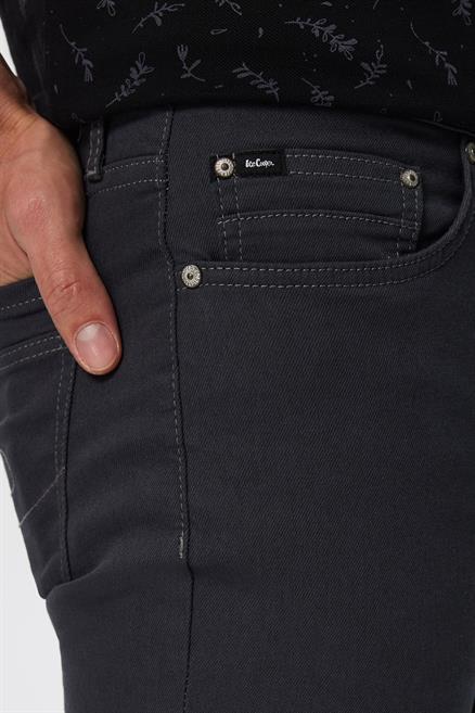 Jagger Nd 1 Erkek Slım Straıght Dar Kesim Normal Bel Dokuma Pantolon Düz Paça Gri