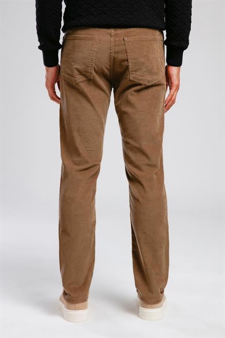 Pierce Normal Bel Dar Kesim Düz Paça Camel Erkek Pantolon