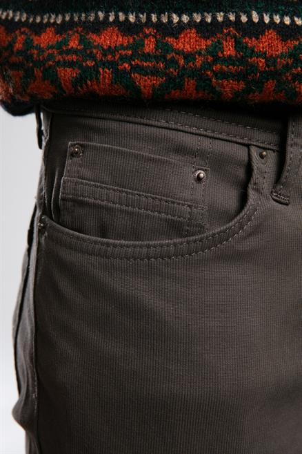 Jagger Porter Erkek Slım Straıght Dar Kesim Normal Bel Dokuma Pantolon Düz Paça Yeşil