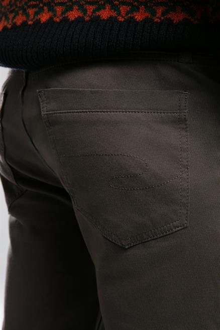 Jagger Porter Erkek Slım Straıght Dar Kesim Normal Bel Dokuma Pantolon Düz Paça Yeşil