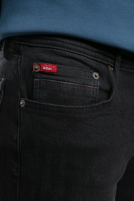 Jagger Erkek Slım Straıght Dar Kesim Normal Bel Düz Paça Jean Pantolon Antrasit