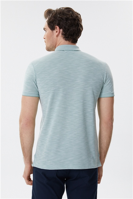 Jake Erkek Polo Yaka T-Shirt Pastel Yeşili